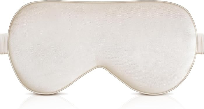 BOKOR Nature Silk Sleep Eye Mask, Sleeping Mask, Dark Circles and Puffiness, Improve Sleep, Light... | Amazon (US)