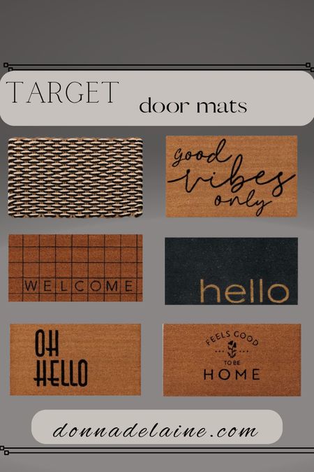 
A great time for a new doormat for Spring/Summer. 
Spring refresh, outdoor mat, front porch decor 

#LTKSeasonal #LTKhome