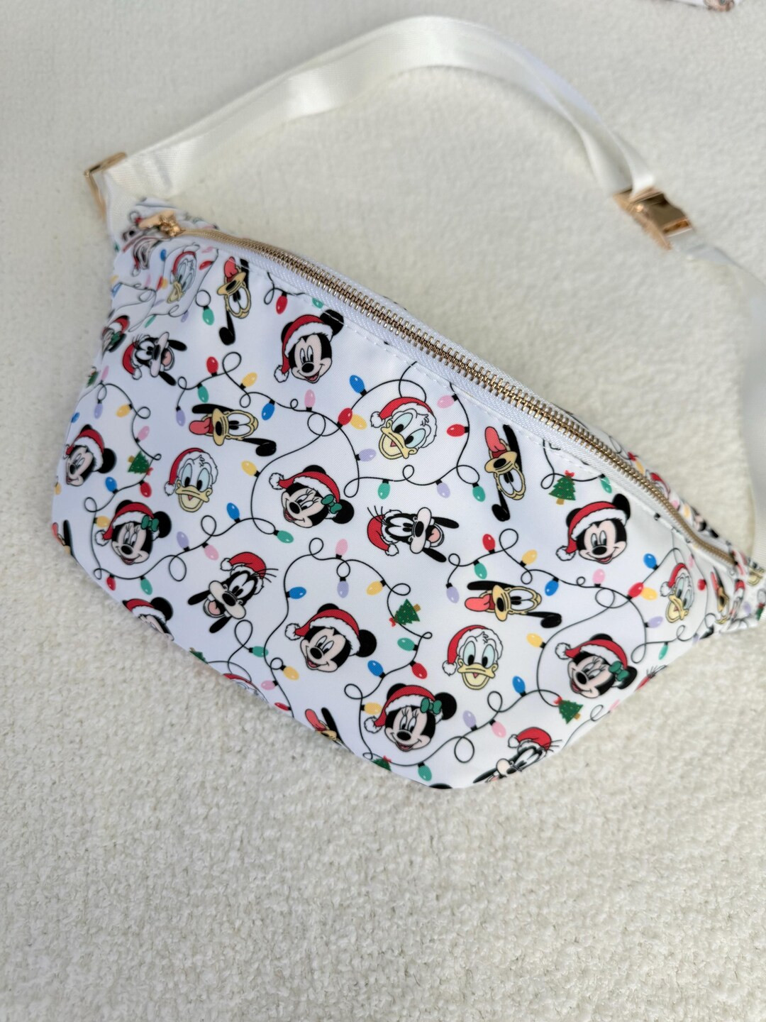 Magical Christmas Lights XL Belt Bag | Magical Mouse Friends | Christmas Bum Bag | Christmas Ligh... | Etsy (US)