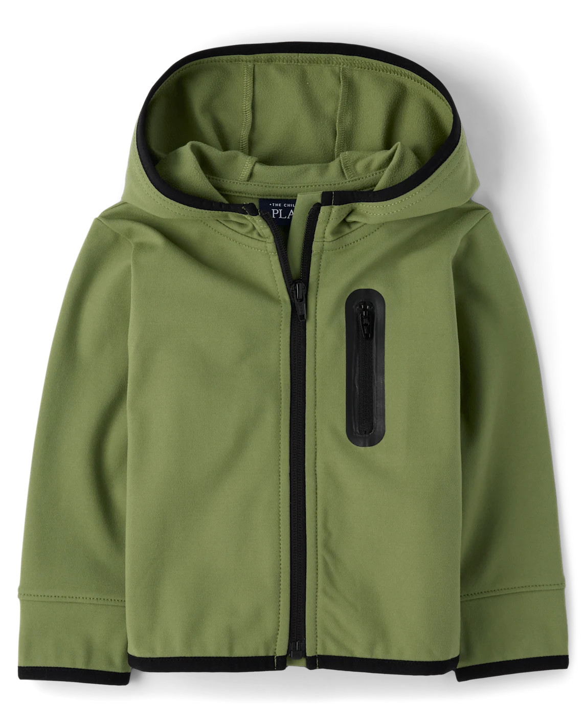 Baby And Toddler Boys Tech Zip Up Hoodie - green | The Children's Place