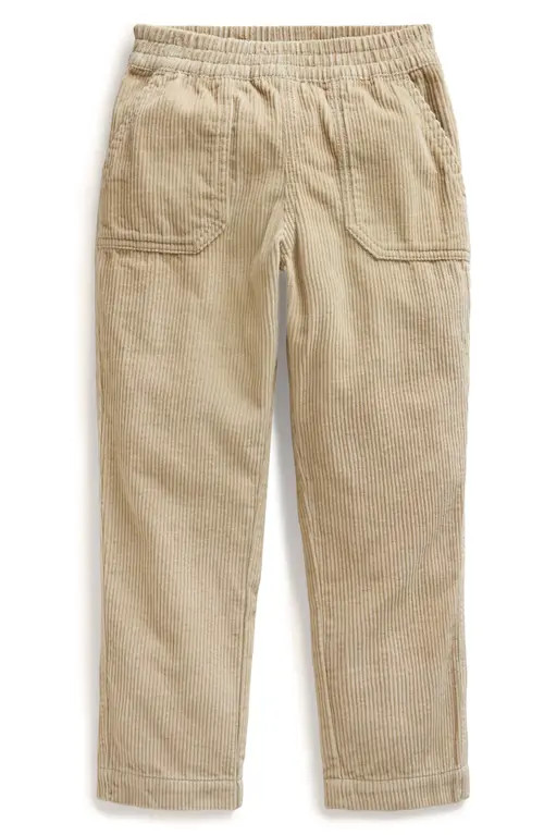 Mini Boden Kids' Cotton Corduroy Pants in Soft Stone at Nordstrom, Size 2-3Y | Nordstrom