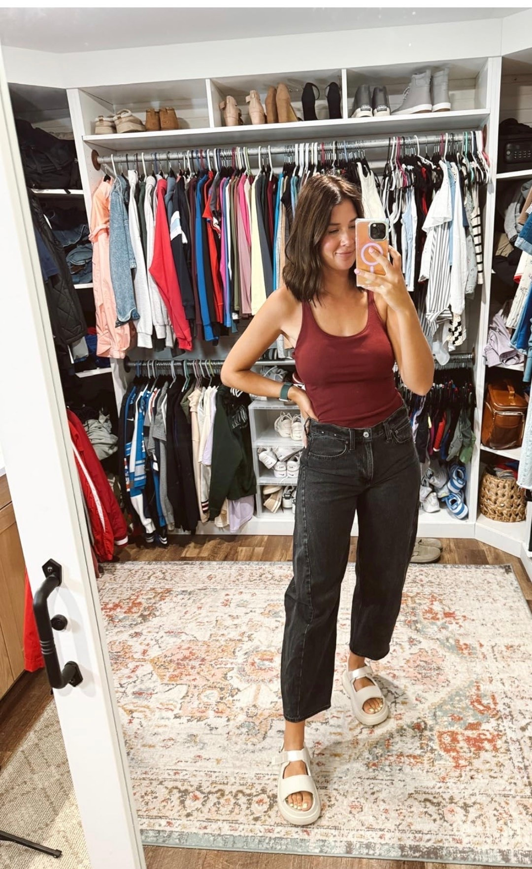 These platform sandals are so good!

#LTKgrwm #LTKdayinmylife #LTKmomlife