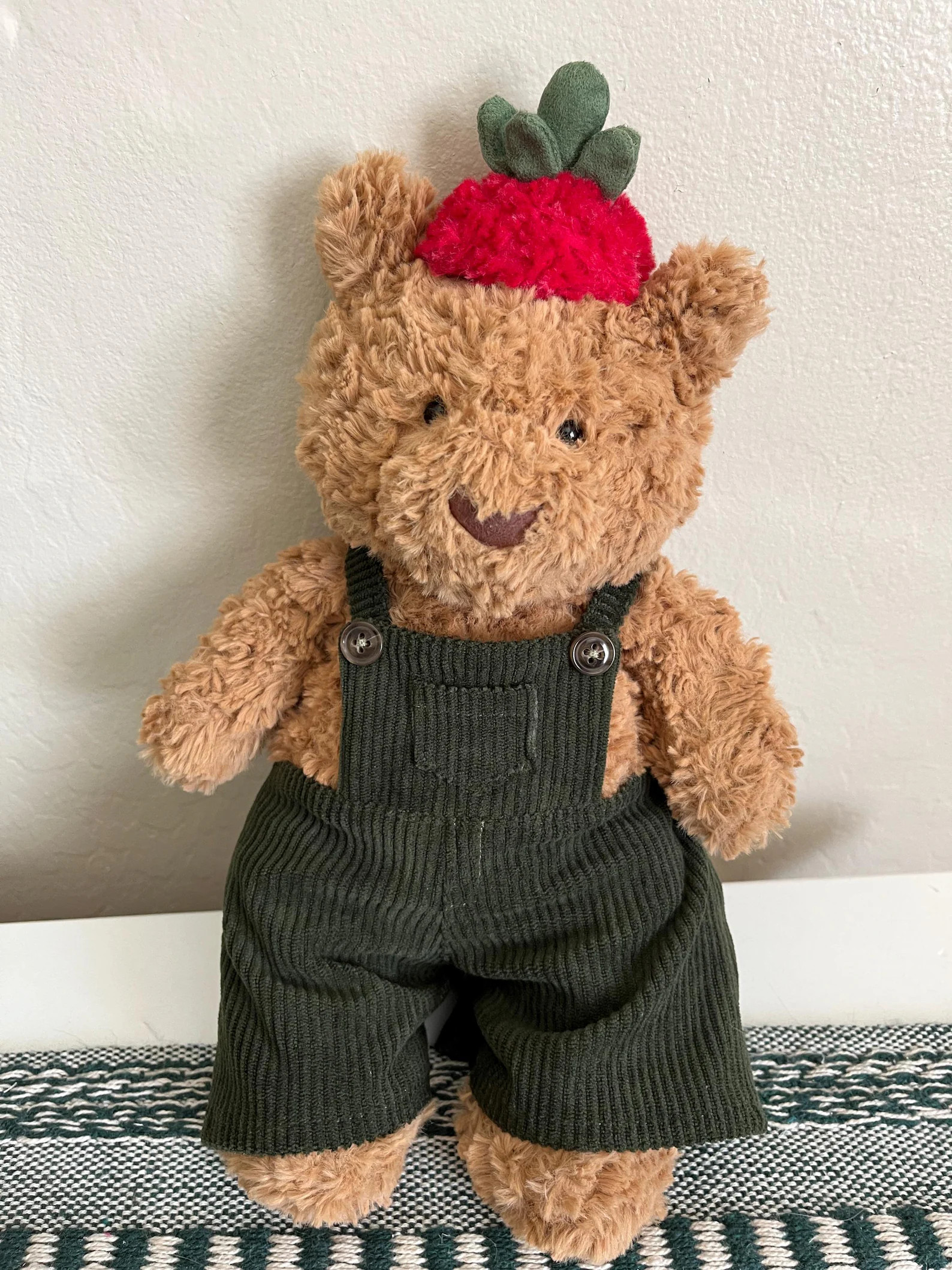 Bartholomew Overalls PDF Pattern for Jellycat Medium Sized Bartholomew Bear Stuffed Animal | Etsy (Global)