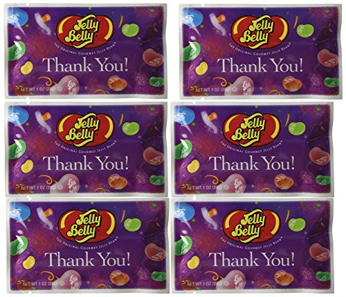 Amazon.com : Thank You Assorted Flavors Jelly Beans – 1 oz. Bag. 6 count : Grocery & Gourmet Fo... | Amazon (US)