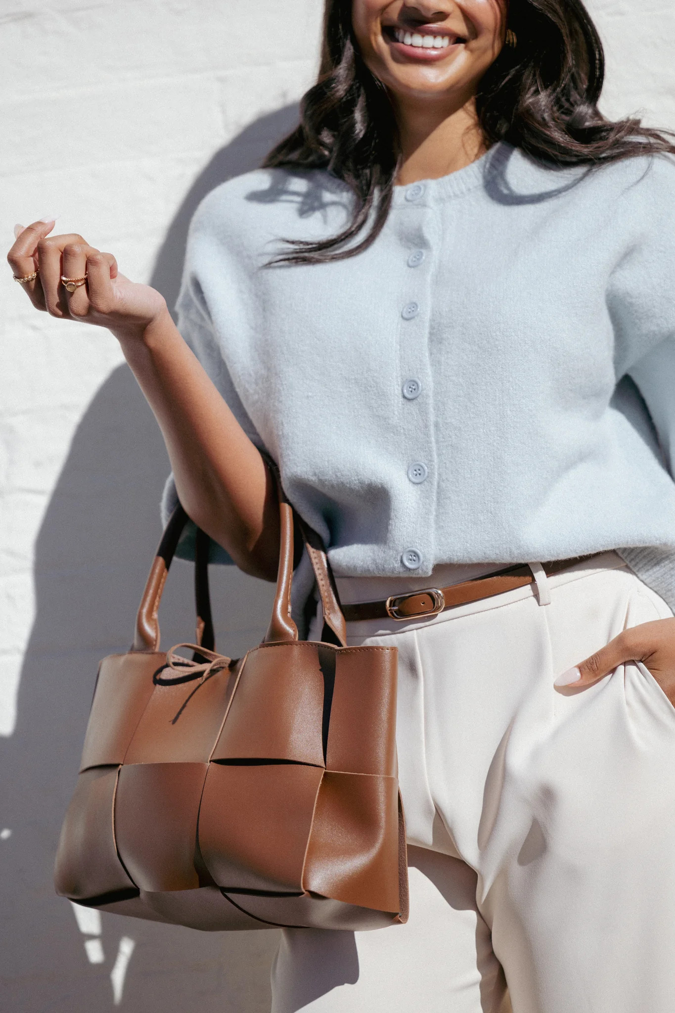 Lilith Knit Top - Blue | Petal & Pup (US)