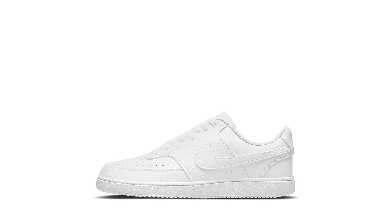 Nike Mens Court Vision Low Sneaker - White | Rack Room Shoes