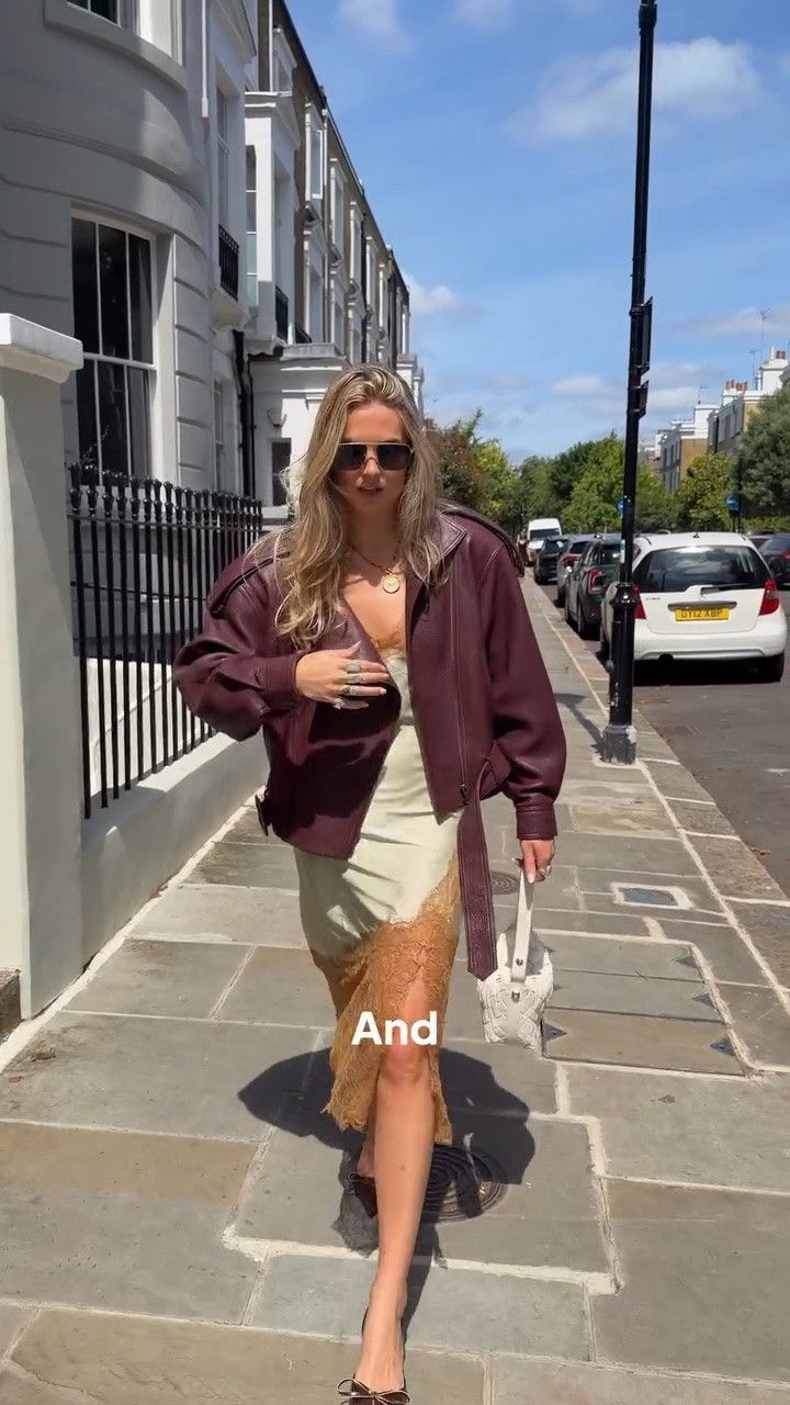 The perfect day to night outfit always starts with the right leather jacket. I finally found mine and this is how I style it from morning to evening.

#leatherjacket #daytonight #pinterestgirl #londonstyle