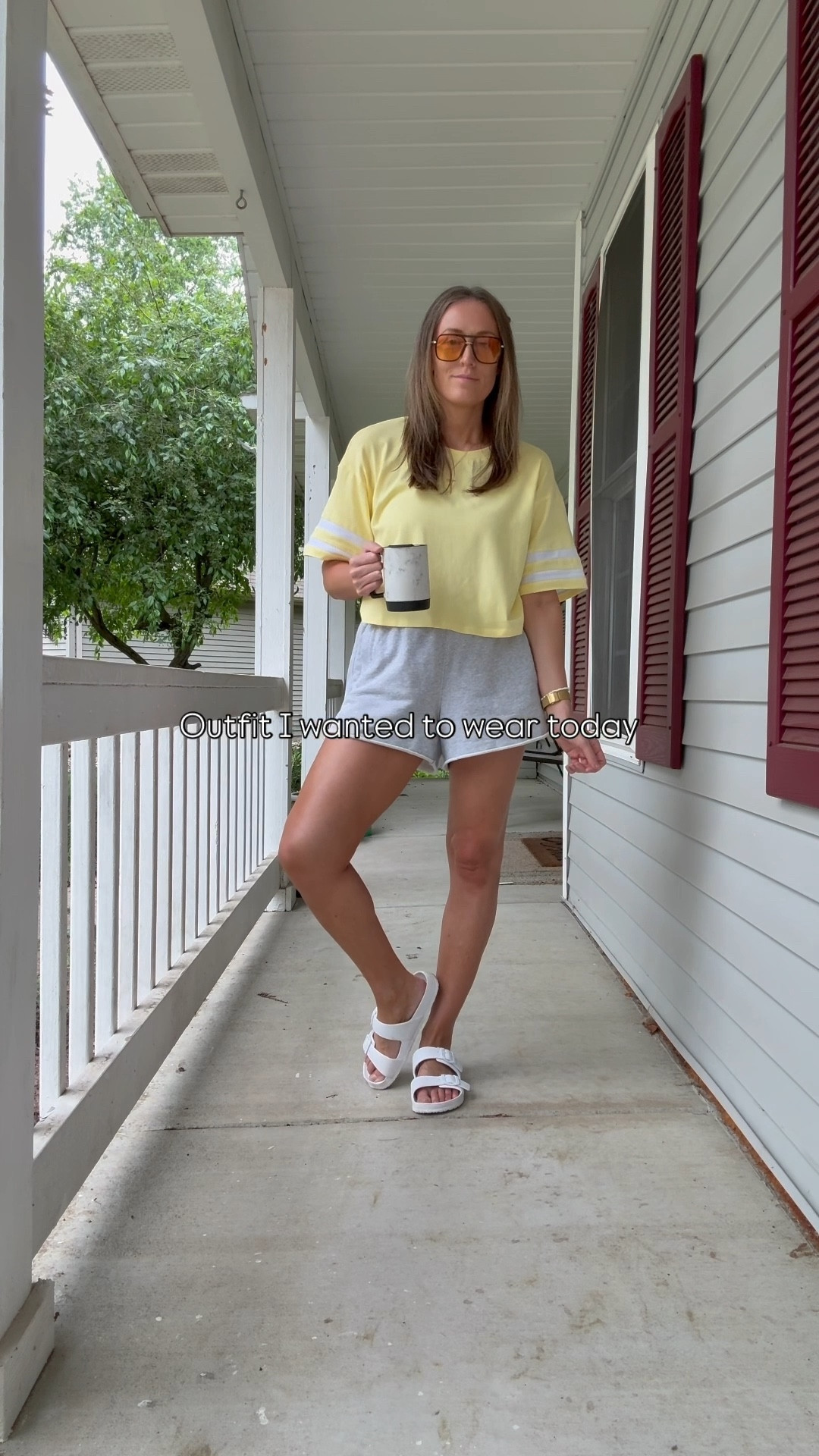 Tee is a small. Shorts are a small.

Everyday outfits. Easy outfits. Easy outfit ideas. Neutral basics. Spring outfits. Spring outfit idea. Casual outfits. Basic mom outfit. Casual outfit idea. Casual outfit. Everyday outfit. Mom outfit. Street style. Cropped tee. Sweat shorts.

#LTKOver40 #LTKFindsUnder100 #LTKSeasonal