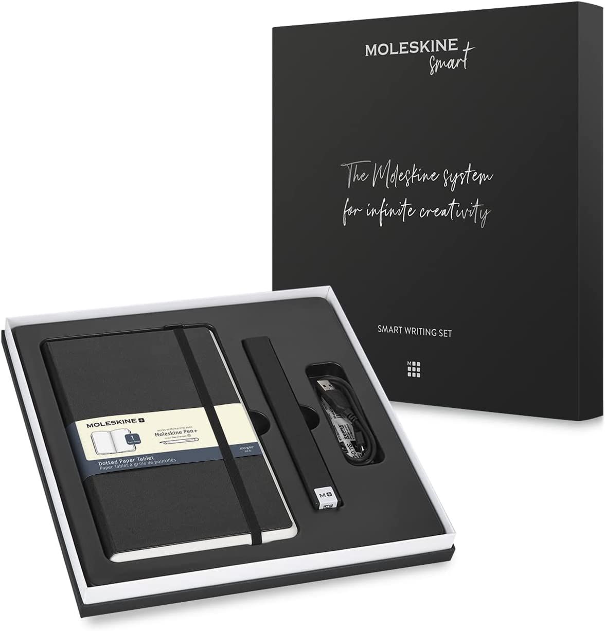 Moleskine Pen+ Ellipse Smart Writing Set Pen & Smart Notebook - Use with Moleskine Notes App for ... | Amazon (US)
