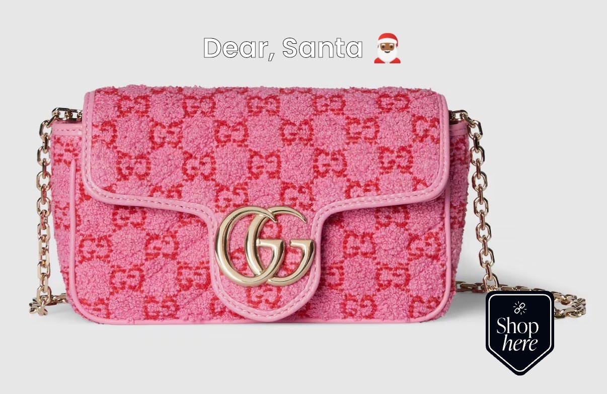 Hey Santa I’ve been good this year and I deserve this cute pink tweed Gucci!! 💕💁🏽‍♀️ 

#giftsforher #splurgeworthy #luxurygifting

#LTKHoliday #LTKItBag #LTKGiftGuide