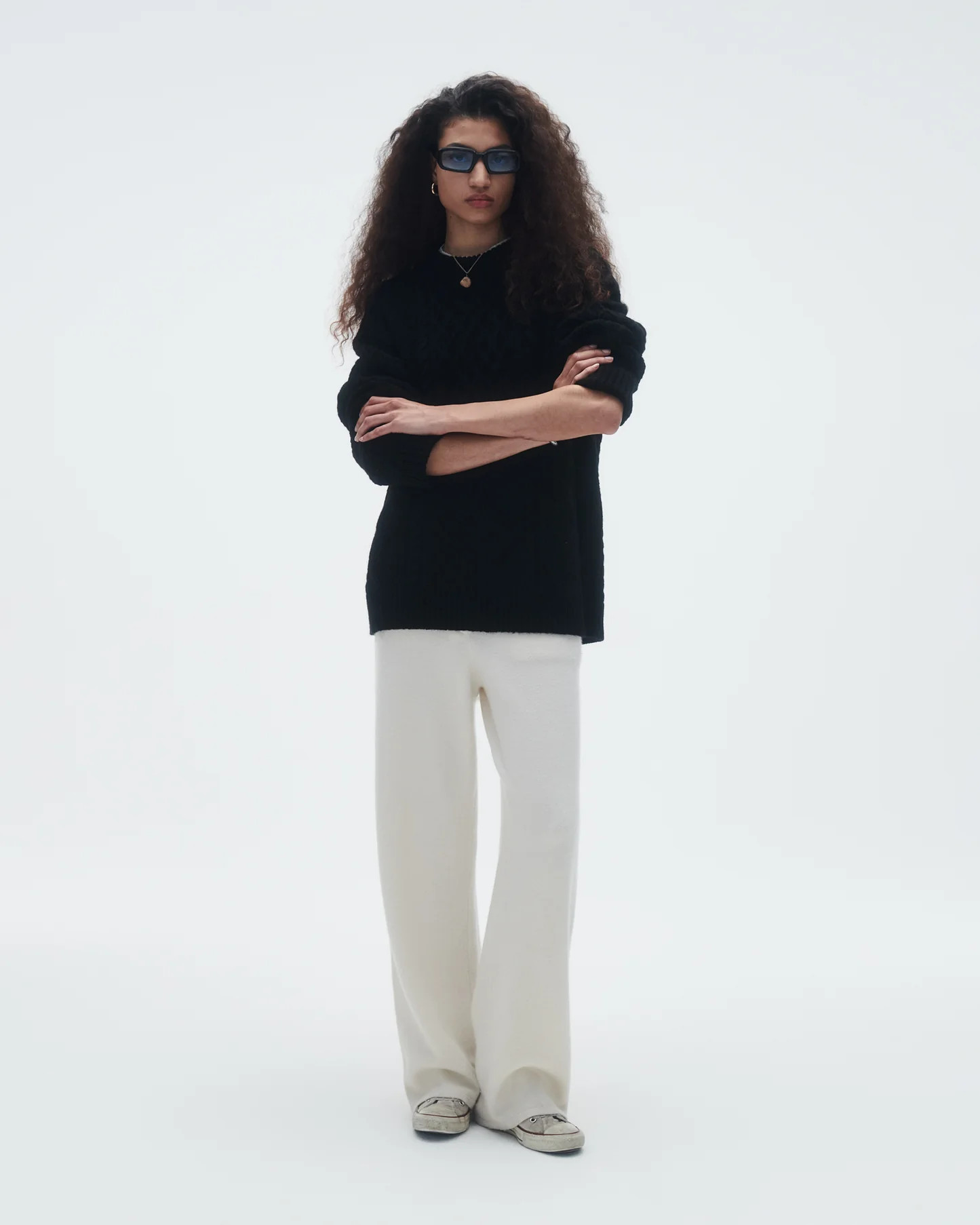 Allday Cable Crew - Black | Guest In Residence