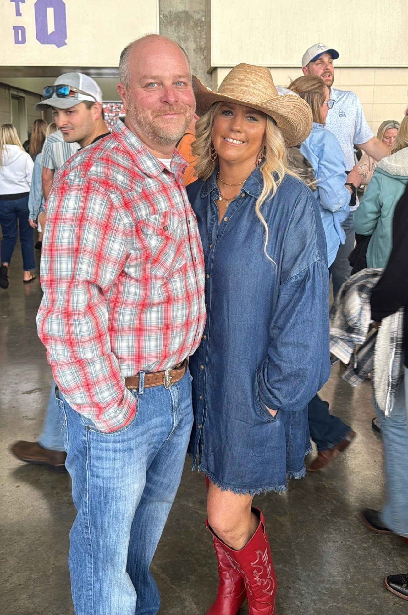 Date night, country concert, or just an excuse to wear the boots? We’ll take it! 🎸 Stamping this denim shirt dress as a closet staple—it’s so easy to style. Linking both of our exact looks so you can shop the fits! Click the link to shop. #LTKunder100 #LTKmens #WesternStyle #ariat #justin #wrangler #boots @Wrangler

#LTKootd #LTKMens #LTKOver40