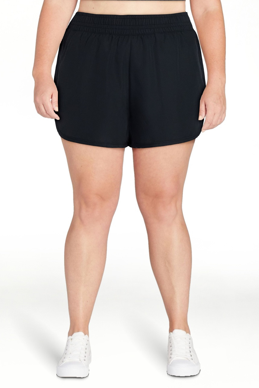 Athletic Works Women's and Women's Plus Core Running Shorts, Sizes XS-4X | Walmart (US)