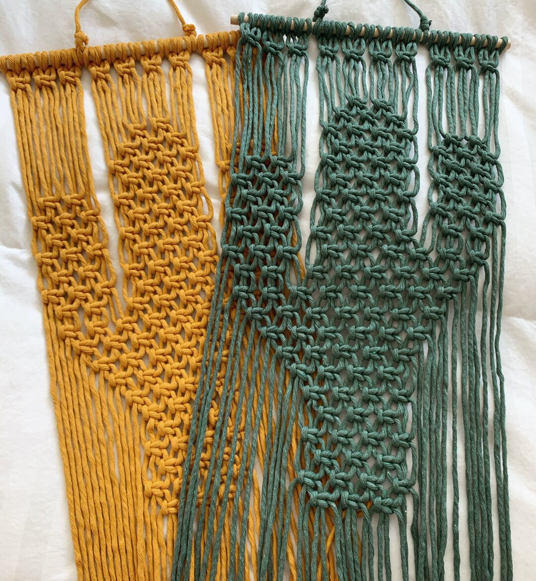 Macrame Cactus Wall Hanging Saguaro Desert Tapestry - Etsy | Etsy (US)