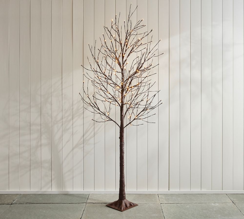Willow Twinkling Twig Trees, Brown, 8 Ft. | Pottery Barn (US)