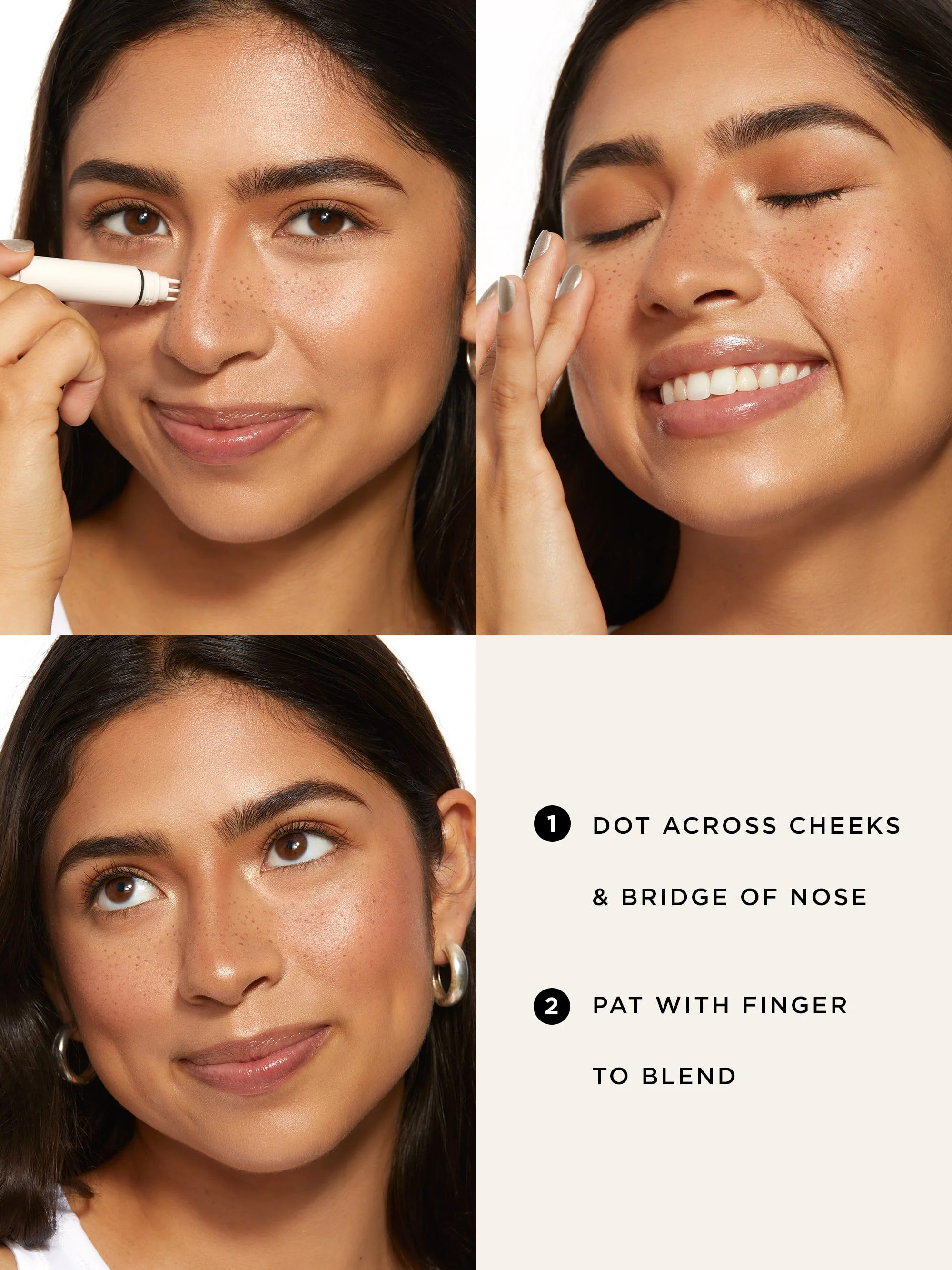 go with the faux freckle stamp | Tarte Cosmetics