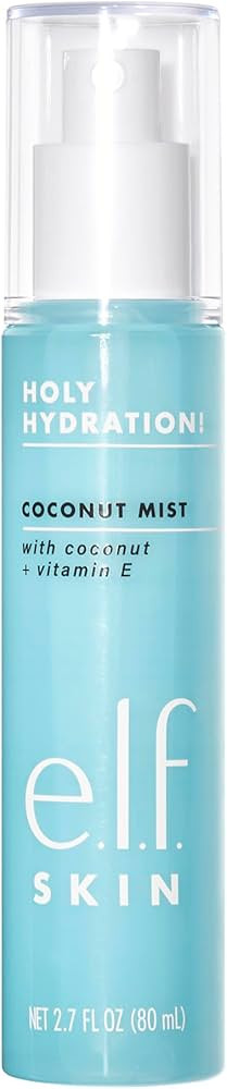 e.l.f. Cosmetics Holy Hydration! Hydrating Coconut Mist, Refreshes, Soothes & Invigorates Skin, T... | Amazon (US)