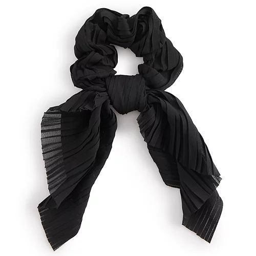 Solid Black Bow Scrunchie | Kohl's