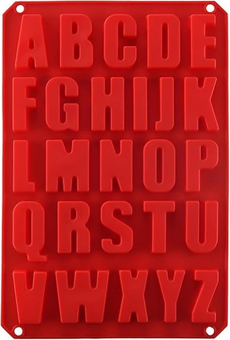 Silicone Letter Cake Mold BPA Free, Non-Stick Chocolate Mold Soft and Easy to Release, Decorating... | Amazon (US)