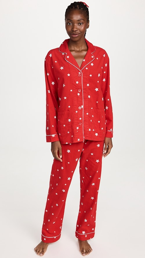 PJ Salvage Wish Upon A Star Flannel PJ Set | SHOPBOP | Shopbop