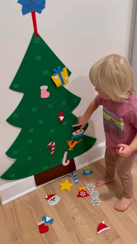 Felt Christmas tree 🎄

Christmas. Holiday. Interactive. Kids. Toddler. Toy. 



#LTKHoliday #LTKkids #LTKSeasonal