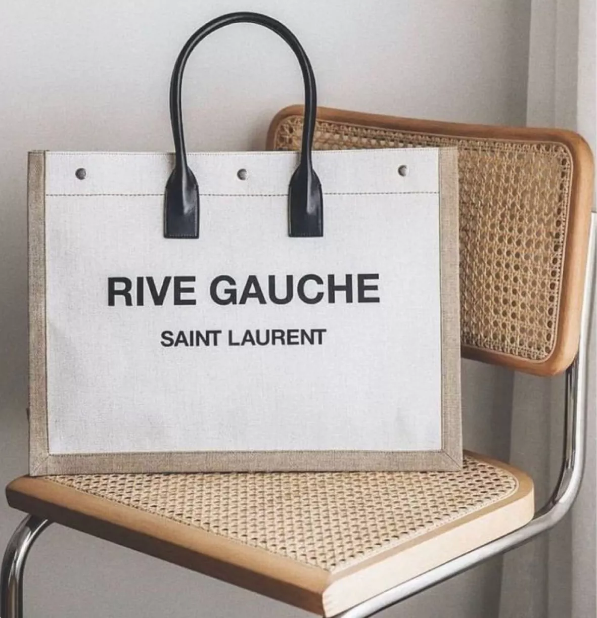 YSL Canvas RIVE GAUCHE Tote Bag … curated on LTK