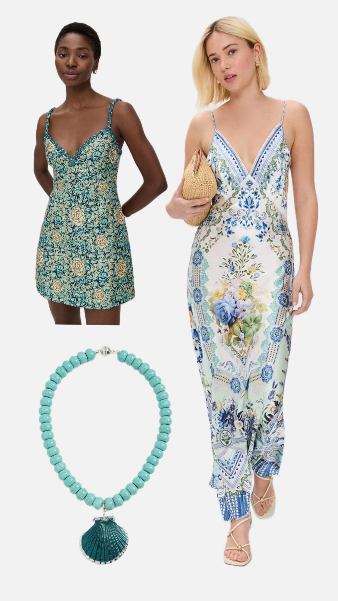 Some great turquoise for your next beach vacation — daily edit cover from Found by Em