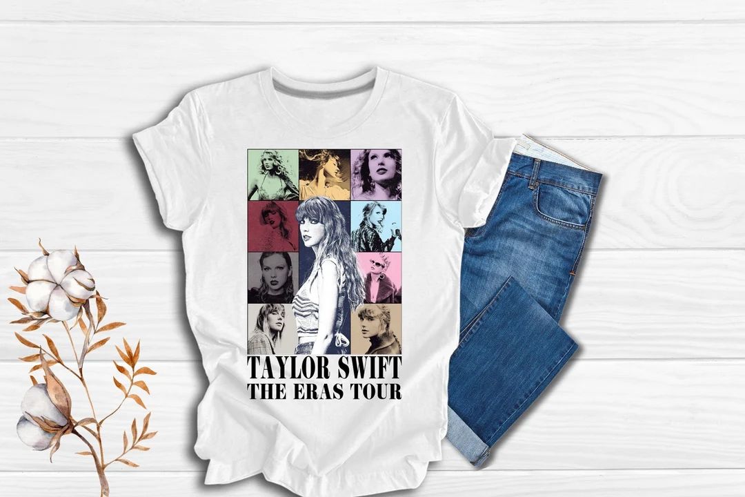 The Eras Tour Shirt, Taylor Swift Eras Tour Shirt, Lover, Folklore, Evermore, Midnights Concert S... | Etsy (US)