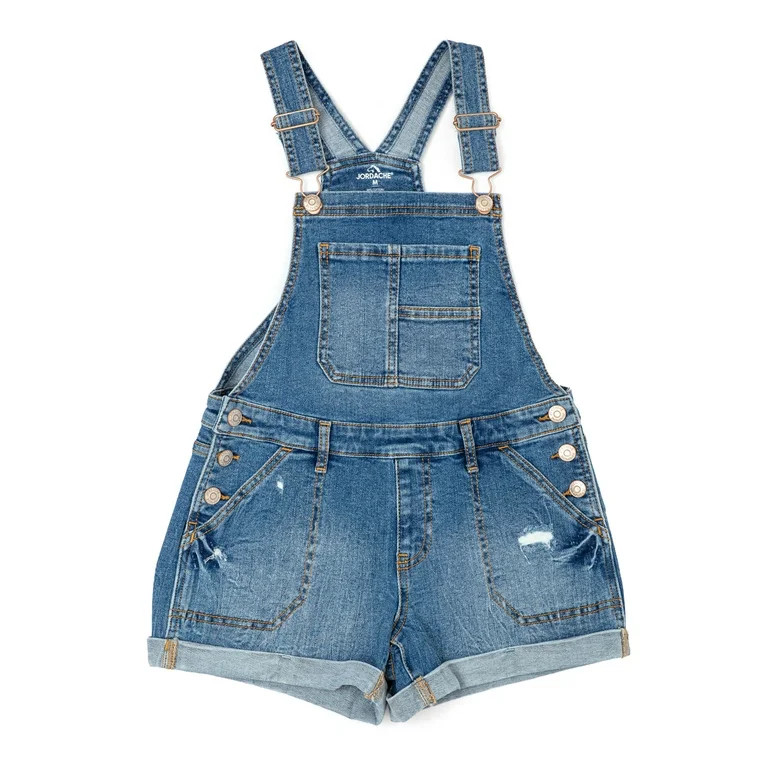 Jordache Girls Denim Shortall, Sizes 4-18 | Walmart (US)