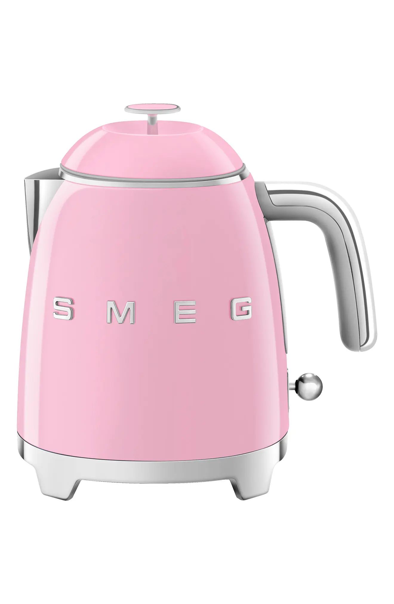 smeg 50's Retro Style Mini Electric Kettle in Pink at Nordstrom | Nordstrom