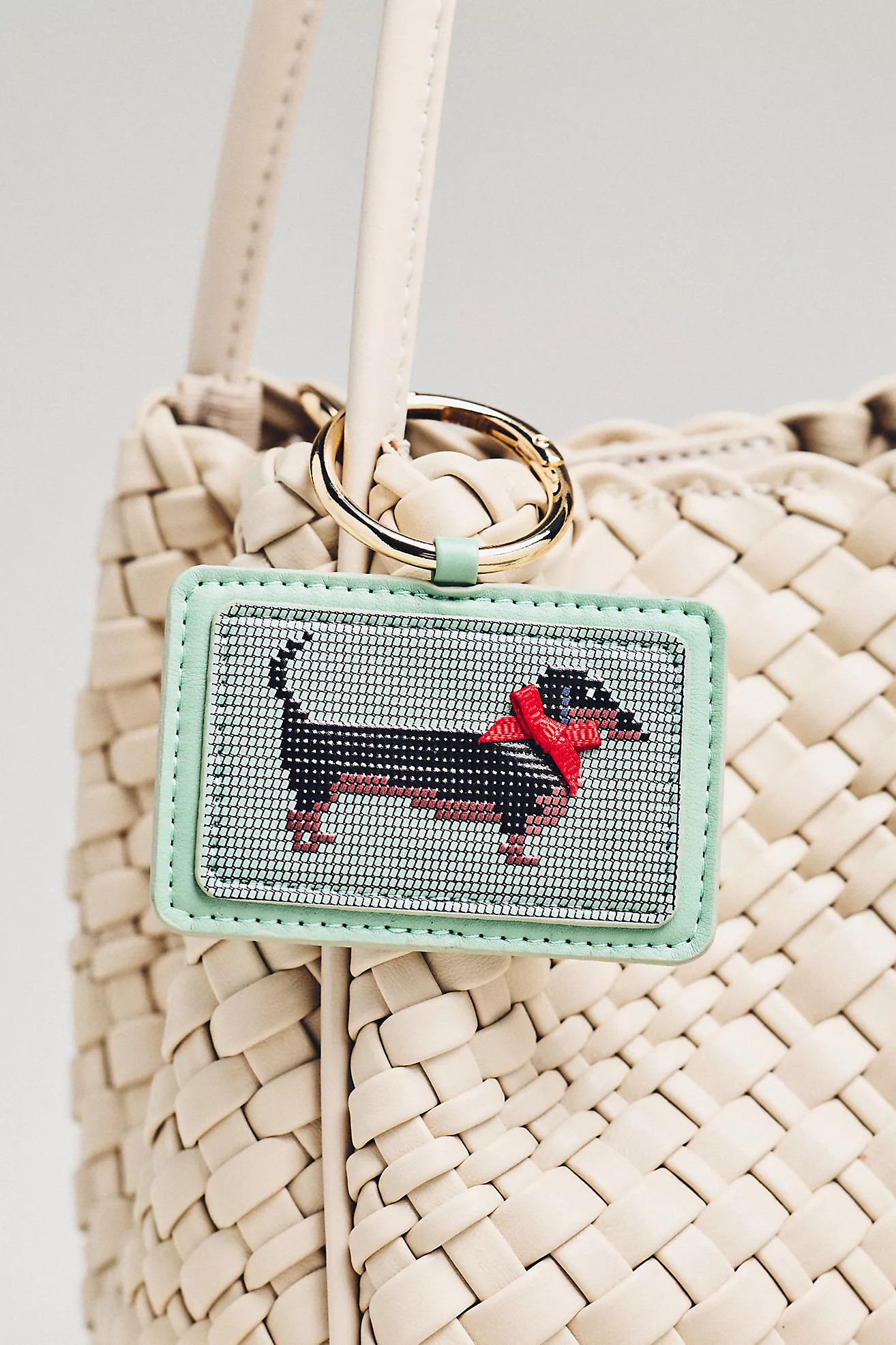 Needlepoint Dog Bag Charm | Anthropologie (US)
