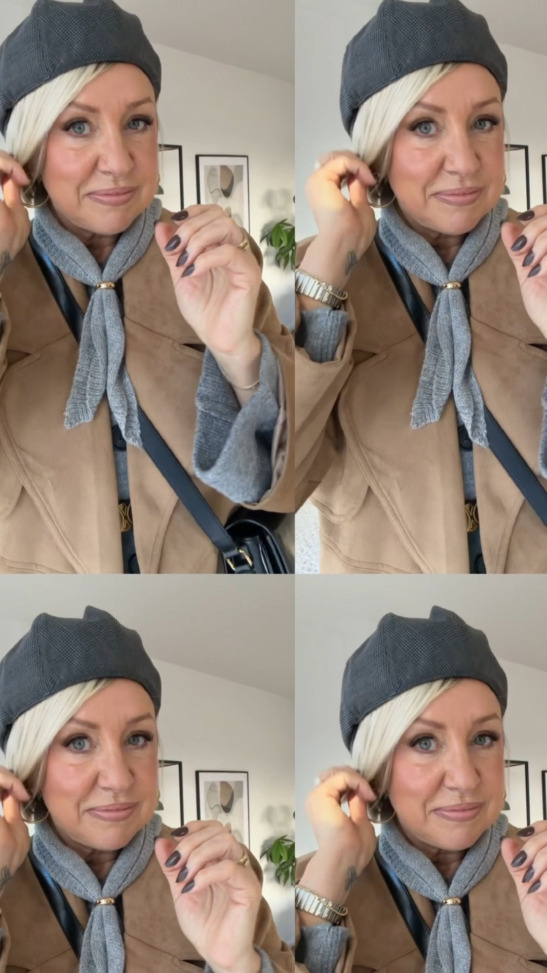 Herbstlook 🍁 Grau- Schwarz- Camel

#LTKstyletip #LTKü50 #LTKautumn