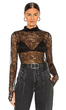 AFRM Zadie Top in Noir from Revolve.com | Revolve Clothing (Global)