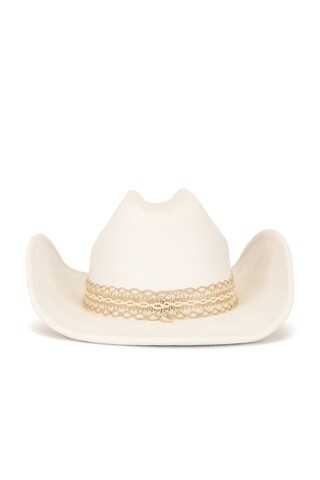 Indie Rancher Cowboy Hat in Ivory | Revolve Clothing (Global)