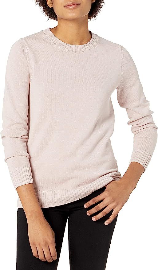 Amazon Essentials Women's Standard 100% Cotton Crewneck Sweater | Amazon (CA)