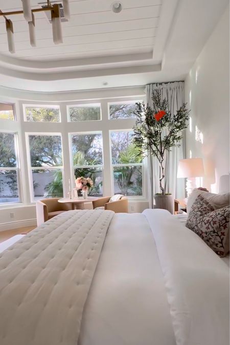 Bedding, olive tree, lamps, nightstands, chairs, florals

#LTKStyleTip #LTKFamily #LTKHome