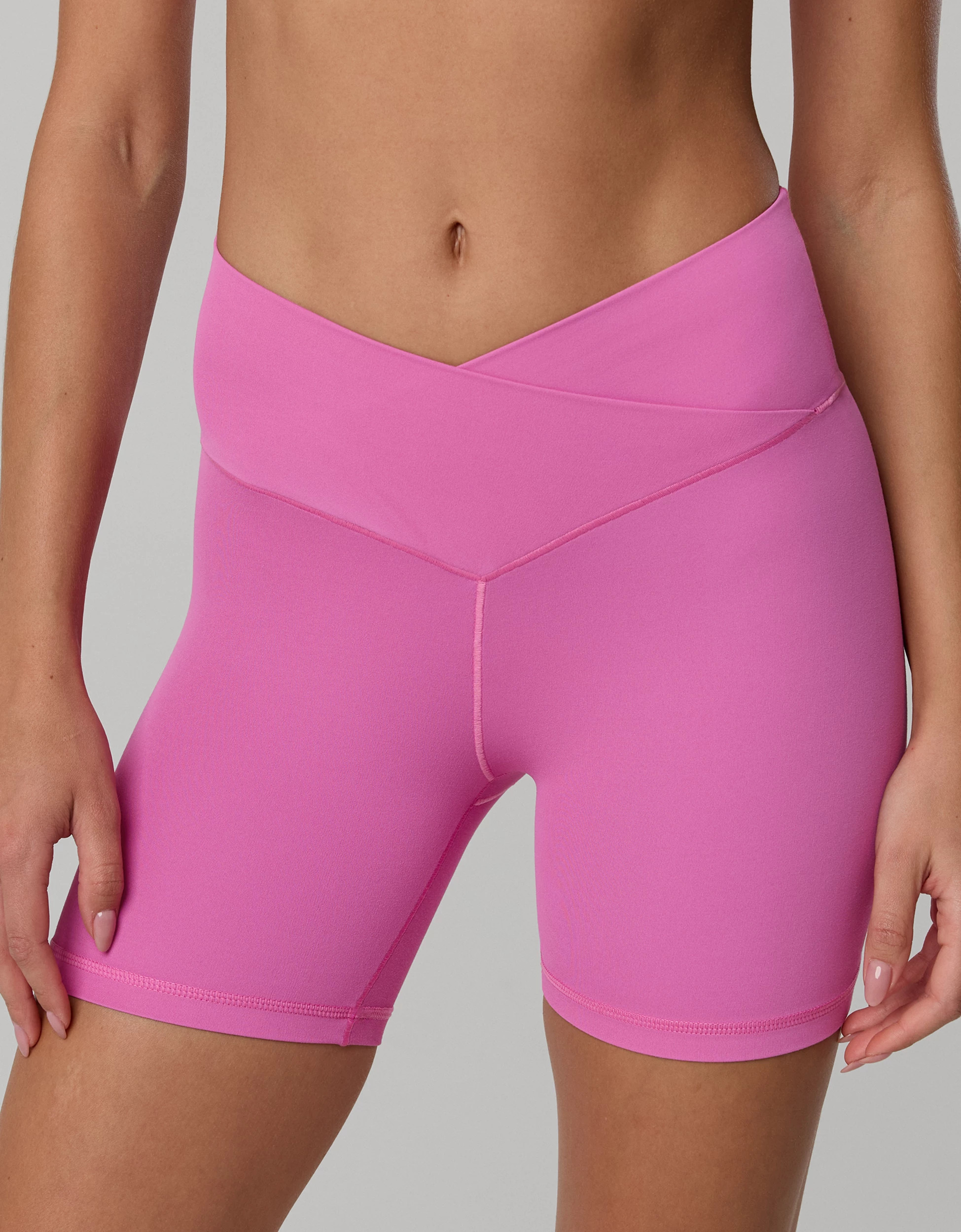 OFFLINE By Aerie Real Me Crossover High Waisted 5" Bike Short | Aerie