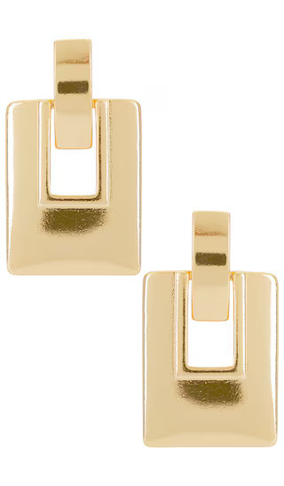 petit moments Amelia Earrings in Metallic Gold. | Revolve Clothing (Global)