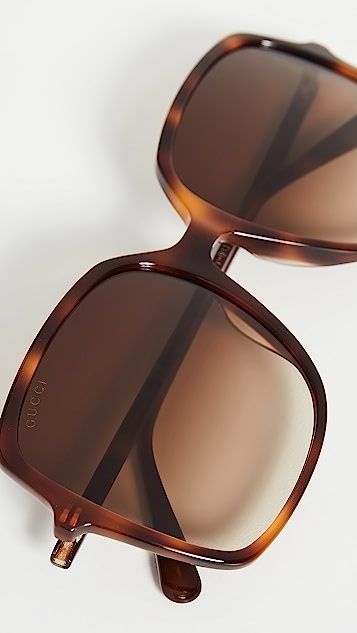 Ultralight Acetate Square Sunglasses | Shopbop