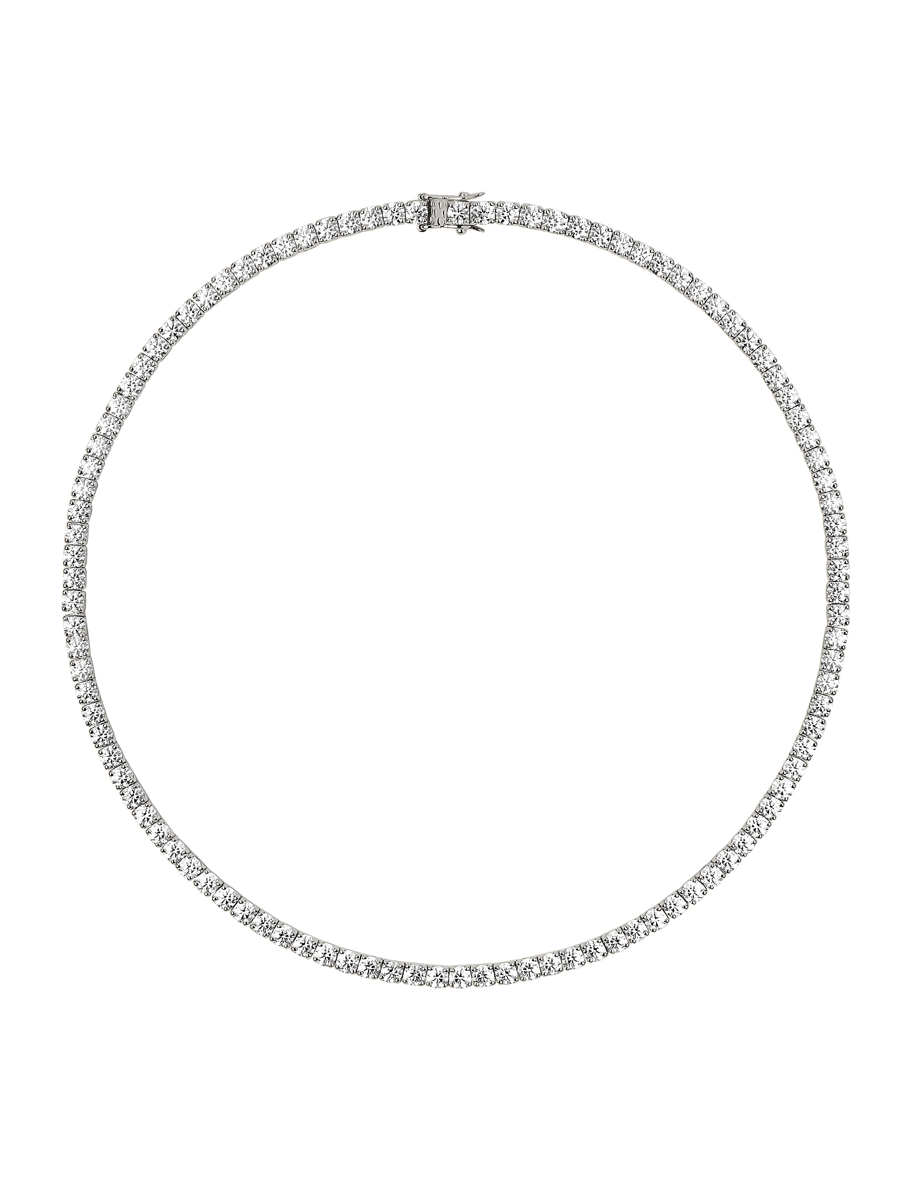 KATE RIVIÈRE NECKLACE IN 3.75MM MOISSANITE | Dorsey
