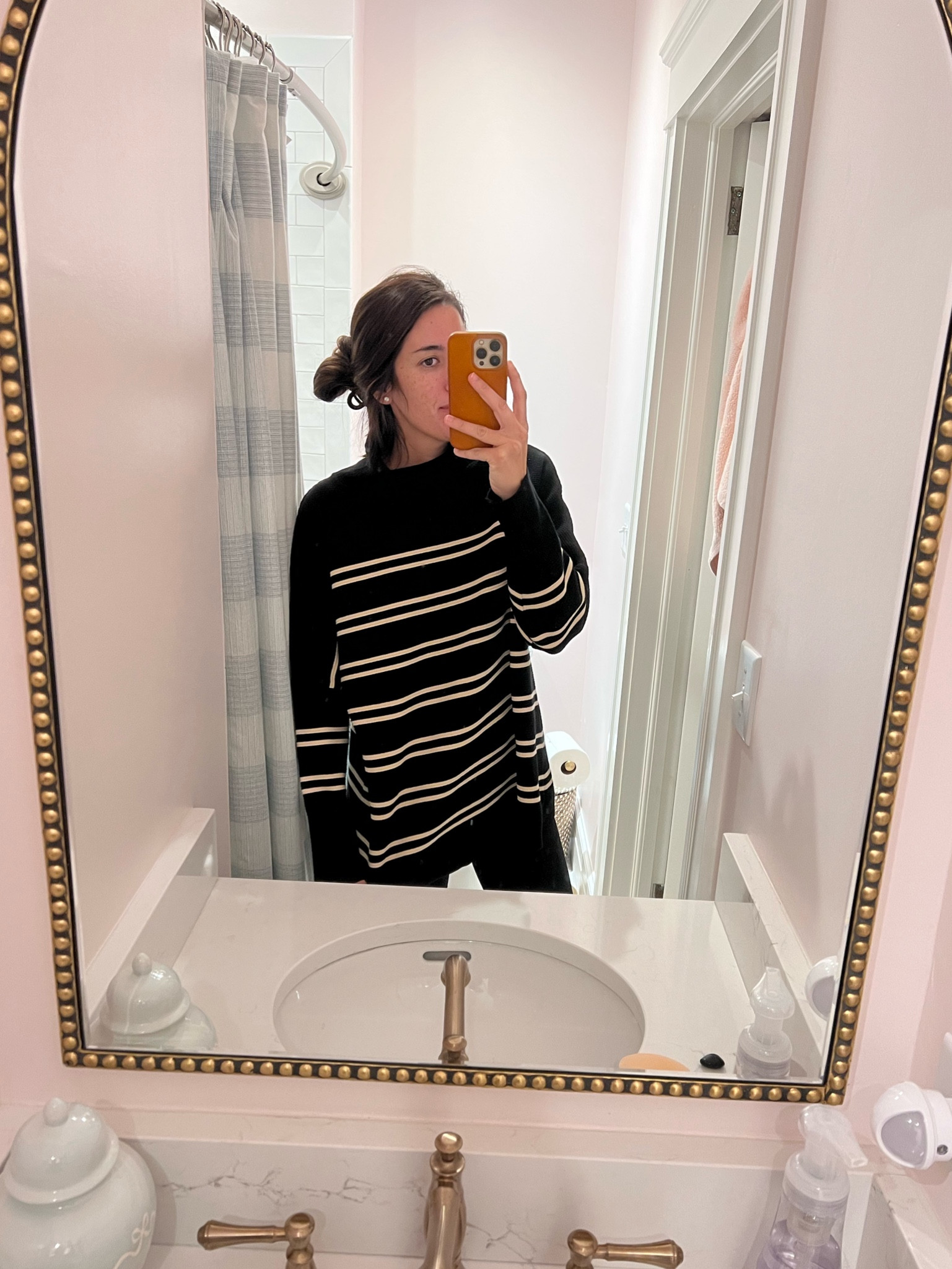 Living in this cozy (non static) sweater!! Size small. Runs big, so don’t size up. 

#LTKstyletip #LTKunder50 #LTKFind