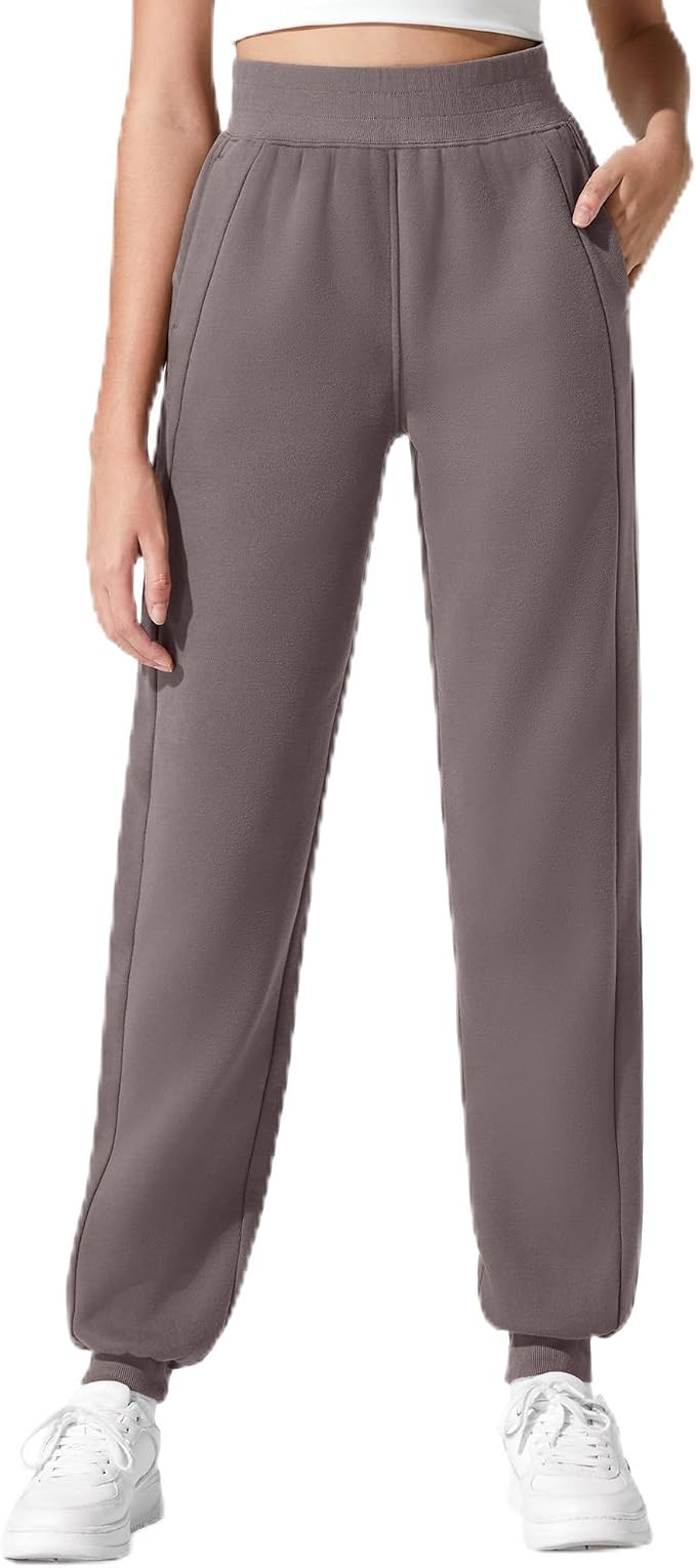 G4Free Flurrylux Womens's Cotton Fleece Lined Joggers Winter Casual Workout | Amazon (US)