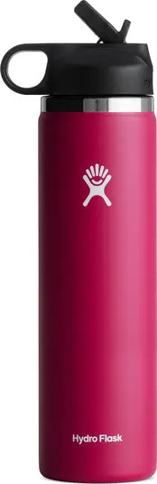 Hydro Flask 24-Ounce Wide Mouth Bottle with Straw Lid | Nordstrom | Nordstrom