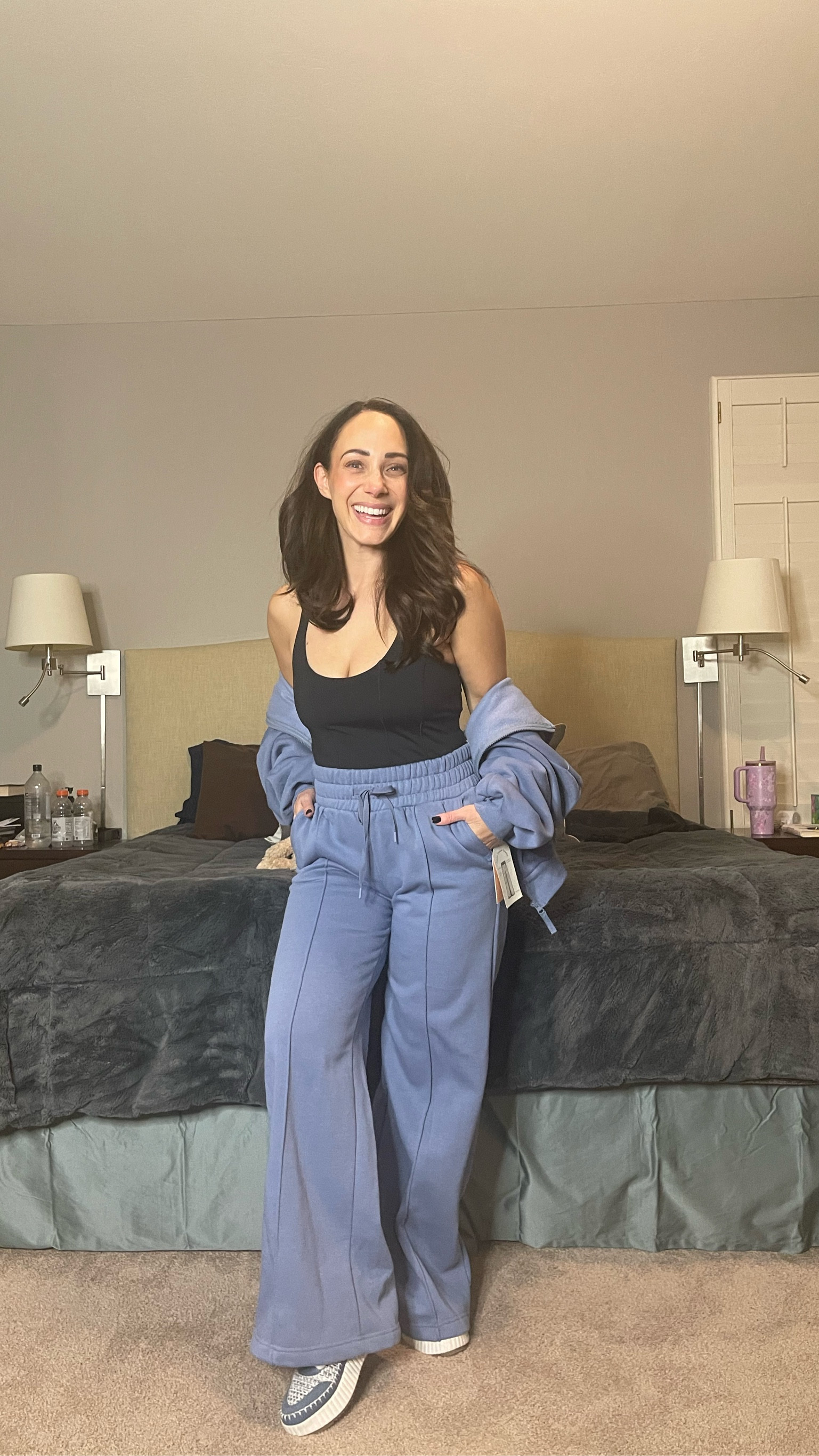 Athleisure, wide leg high rise sweatpants, sports bra, Blogilates at Targett

#LTKActive #LTKFindsUnder50 #LTKOver40