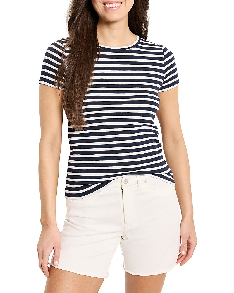 Nzt By Nic+Zoe Scoop Neck Stripe Tee | Bloomingdale's (US)