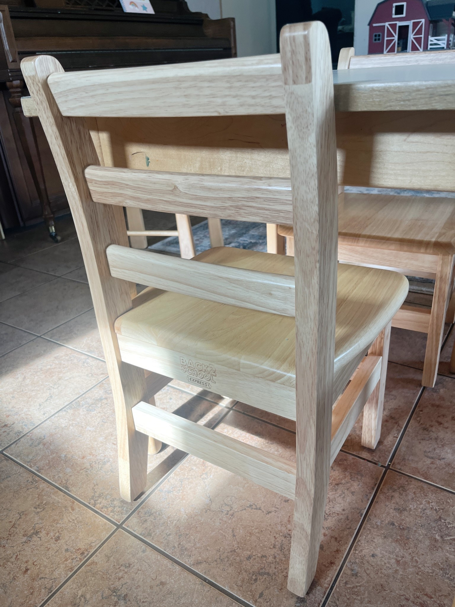 New chairs!  LOVE THEM!  They came already assembled, sturdy wood…well worth the money!  And these were the most affordable best-made, solid wood chairs I could find.  I spent months researching!

#LTKKids #LTKHome #LTKSaleAlert