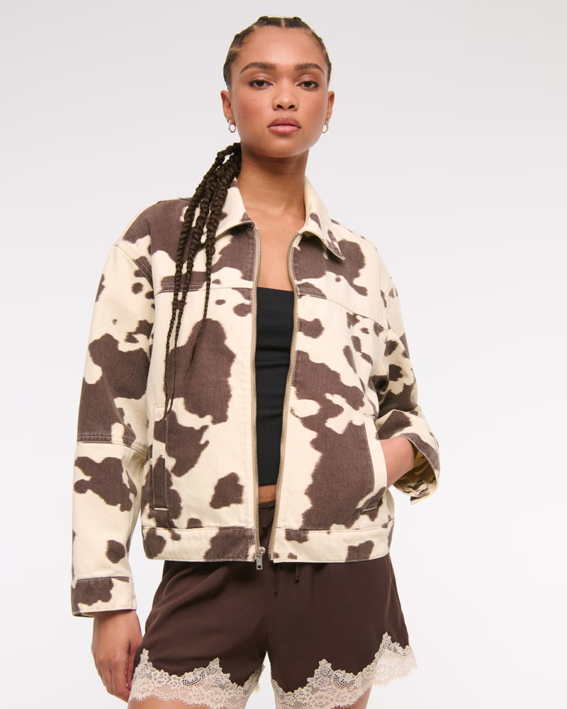 Women's Low Rise Belted Denim Mini Skort | Women's Bottoms | Abercrombie.com | Abercrombie & Fitch (US)