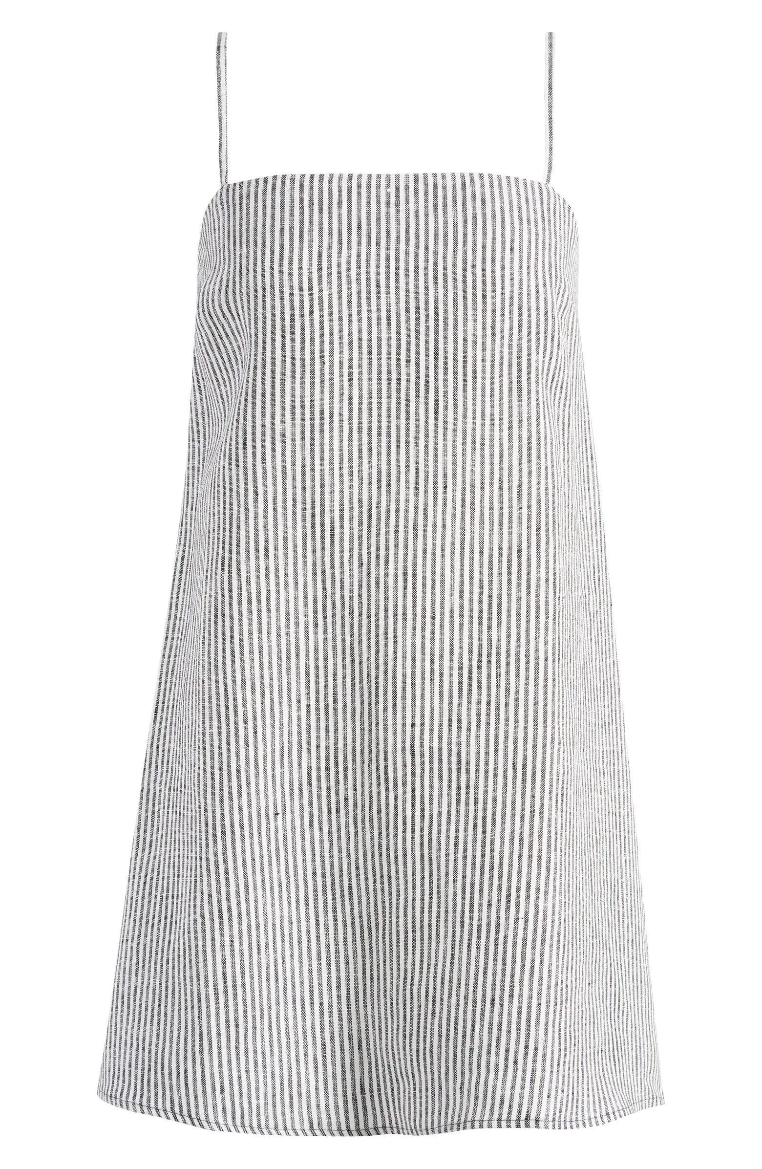 Reformation Aubree Stripe Linen Dress | Nordstrom | Nordstrom