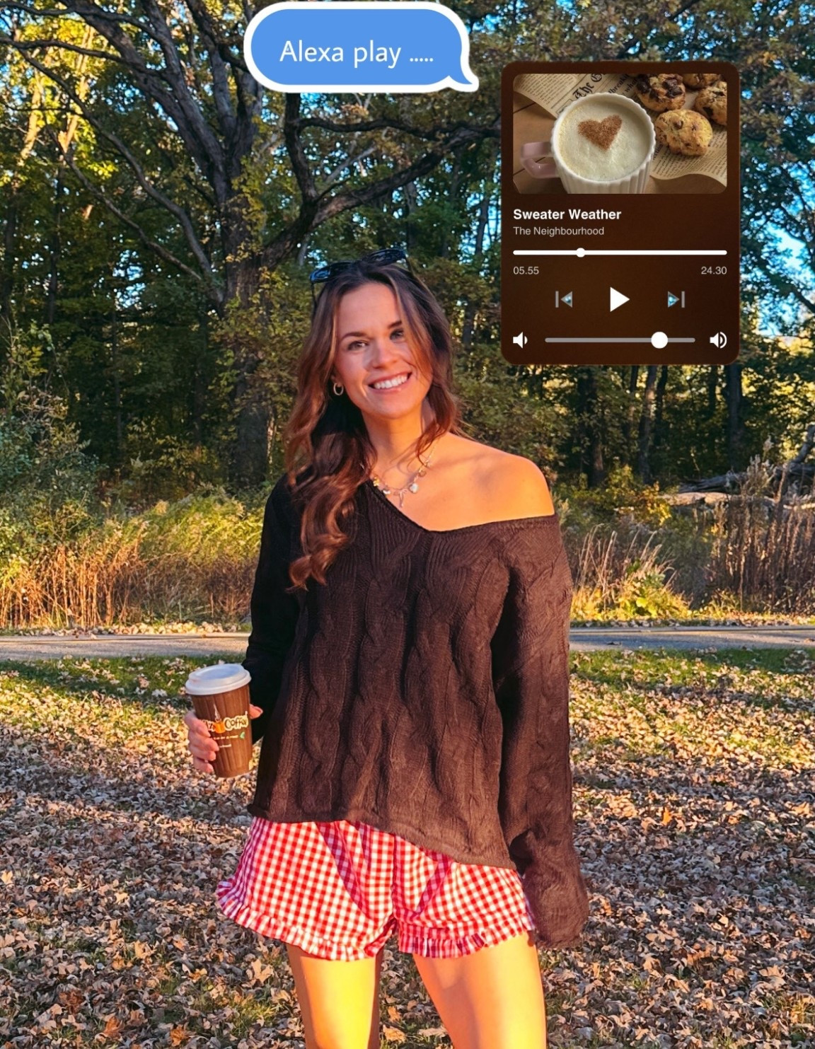 Oversized sweater paired with ruffled boxer shorts - cute fall outfits 

#LTKSeasonal #LTKHalloween #LTKMidsize