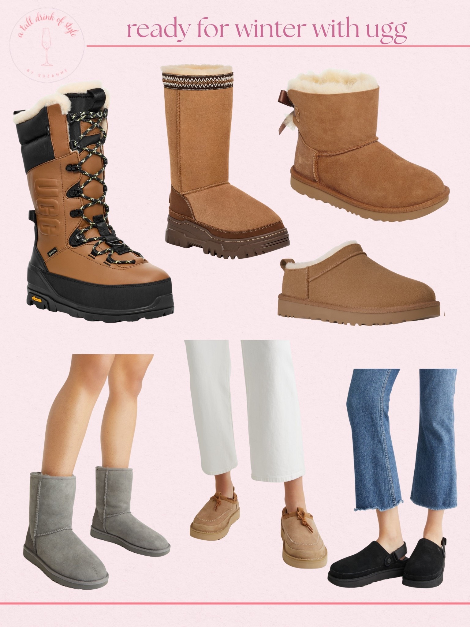 Ready for winter with UGG! One of my favorite brands for winter shoes : boots, clogs, slides, you name it! 

Hi friend! 👋 Thanks for your support! I’m so glad you’re here!
If you're tall, over 40, or just tired of fashion that doesn’t fit your life, you’re in the right place. I share classic, elevated outfit formulas that actually work on tall women (I’m 6’1” for reference!) and help you feel confident getting dressed again.
I am your resource for timeless, elevated fashion for women over 40 (and tall women)
Age: 55
Height: 6’1”
Tops: S/M
Bottoms: 8/10
Dresses: 8/M
Over 50 fashion, tall fashion, workwear, everyday outfits, timeless outfits, Classic Outfits

#LTKSeasonal #LTKShoeCrush #LTKOver40